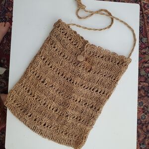 Woven tote bag